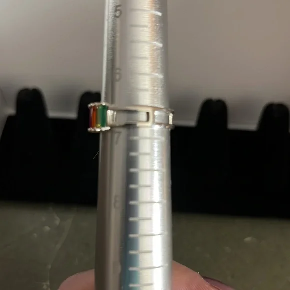 Multi Color Stone Ring - Picture 6 of 6